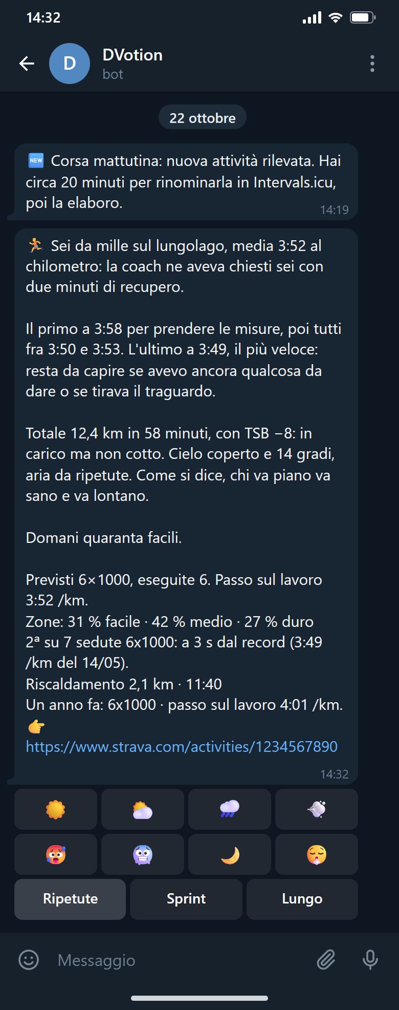 Claude scrive il post nella mia voce. I numeri li mette il codice, non il modello.